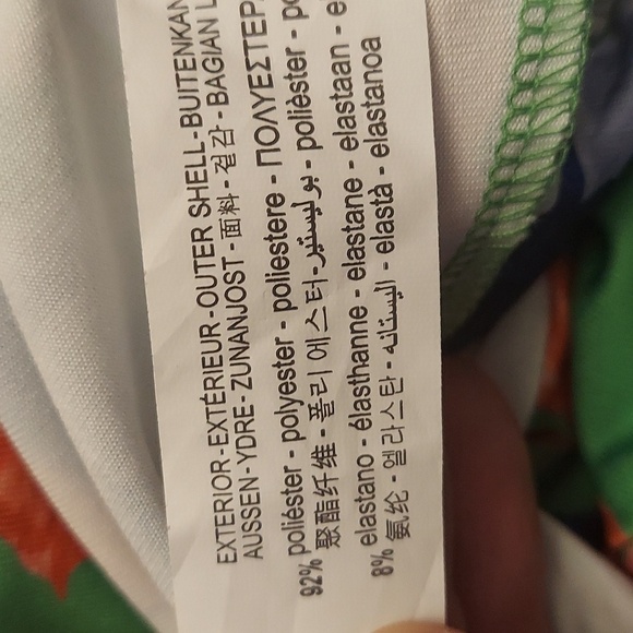 ZARA One Sleeve Floral Asymmetric Bodysuit - Picture 13 of 14